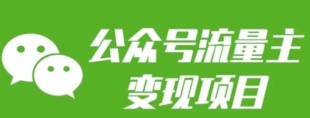 公众号流量主变现项目：每天2小时，轻松实现每月多挣三五千-山林科技社