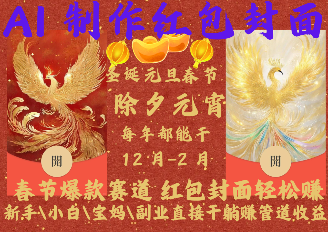 AI红包终于来了  春节谁不发红包？春节谁不领红包？一年一度红包封面，从圣诞干到…_山林科技社-山林科技社