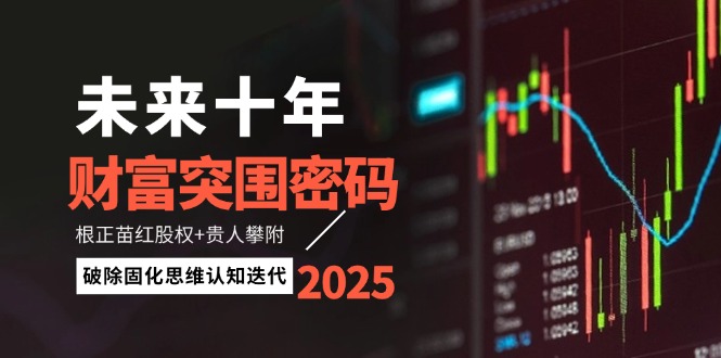（14679期）未来十年财富突围密码：根正苗红股权+贵人攀附，破除固化思维认知迭代！_山林科技社-山林科技社