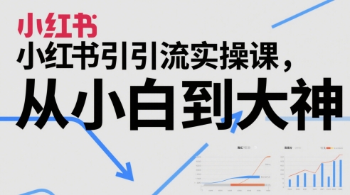 小红书引流实操课，从小白到大神！——山林科技社-山林科技社