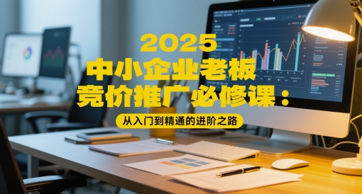 2025中小企业老板竞价推广必修课：从入门到精通的进阶之路！——山林科技社-山林科技社