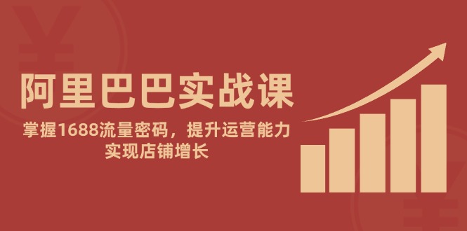 （14830期）阿里巴巴实战课：掌握1688流量密码，提升运营能力，实现店铺增长！_山林科技社-山林科技社
