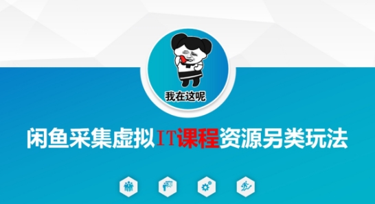 闲鱼采集虚拟IT课程资源另类玩法，干货满满！——山林科技社-山林科技社