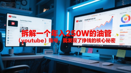 付费文章：拆解一个年入250W的油管（youtube）账号，我发现了挣钱的核心秘密！——山林科技社-山林科技社
