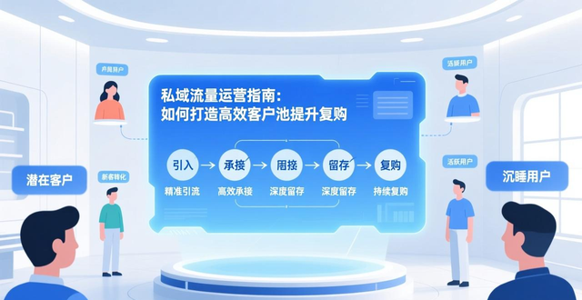 私域流量运营指南：如何打造高效客户池提升复购！-山林科技社