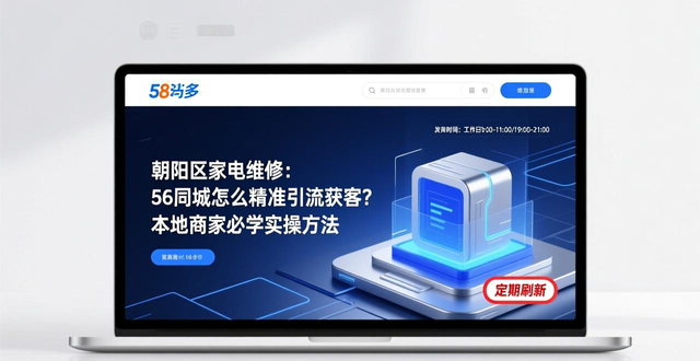 58同城怎么精准引流获客？本地商家必学实操方法！-山林科技社