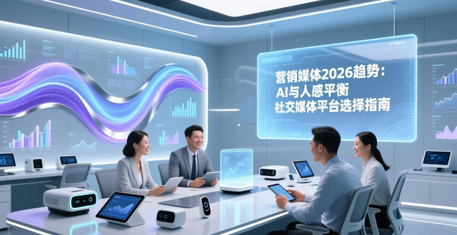 营销媒体2026趋势：AI与人感平衡 社交媒体平台选择指南！-山林科技社