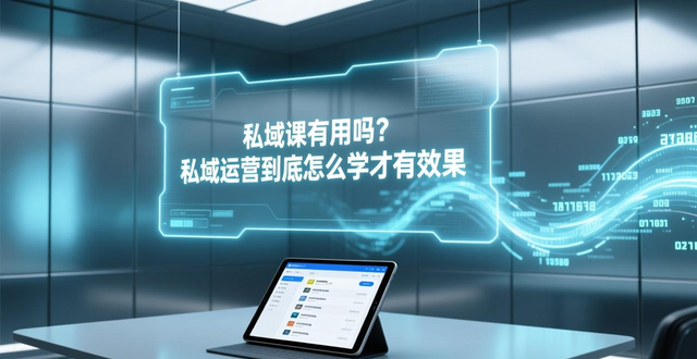 私域课有用吗？私域运营到底怎么学才有效果！-山林科技社