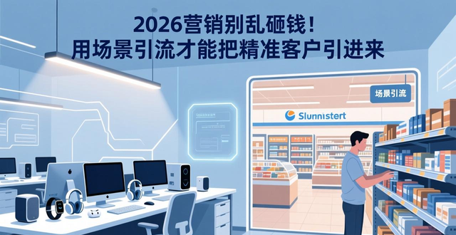 2026营销别乱砸钱！用场景引流才能把精准客户引进来！-山林科技社