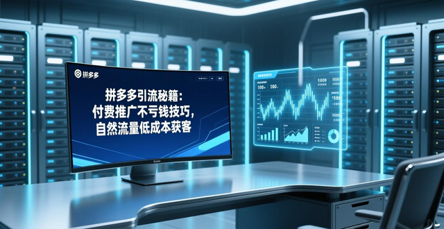拼多多引流秘籍：付费推广不亏钱技巧，自然流量低成本获客！-山林科技社