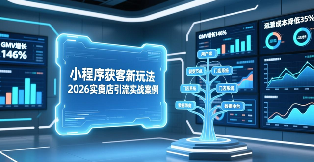 小程序获客新玩法 2026实体店引流实战案例！-山林科技社