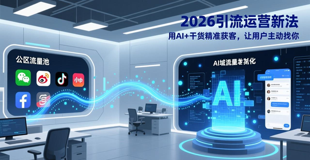 2026引流运营新法：用AI+干货精准获客，让用户主动找你！-山林科技社