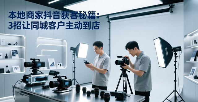 本地商家抖音获客秘籍：3招让同城客户主动到店！-山林科技社