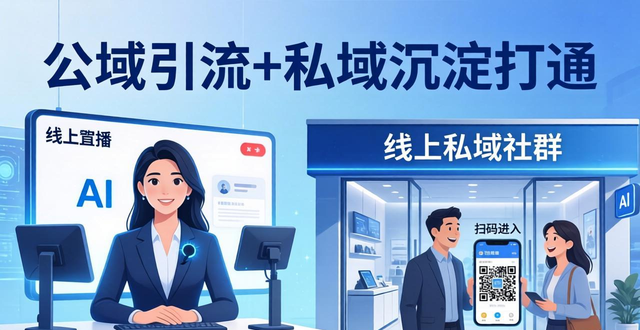 公域引流+私域沉淀打通，小店用AI自动直播，让信任客户持续购买！-山林科技社