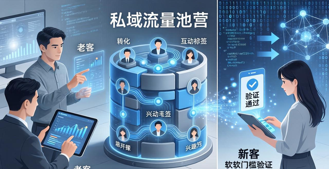 私域引流方法：设置软性门槛筛选真实客户，精细化运营留住人！-山林科技社