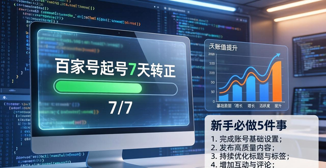百家号起号最快7天转正 新手必做5件事！-山林科技社