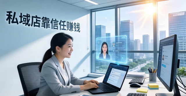 实体店难做？私域店靠信任赚钱，宝妈月入过万！-山林科技社