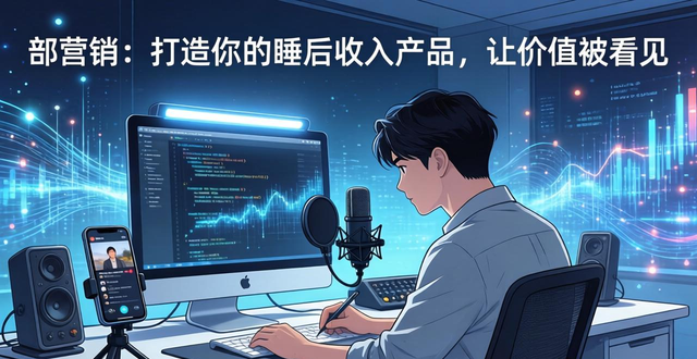 部营销：打造你的睡后收入产品，让价值被看见！-山林科技社