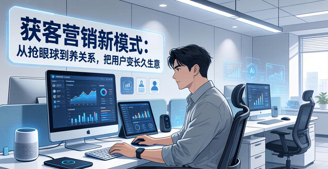 获客营销新模式：从抢眼球到养关系，把用户变长久生意！-山林科技社