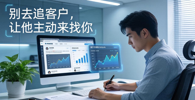 别去追客户，让他主动来找你！-山林科技社