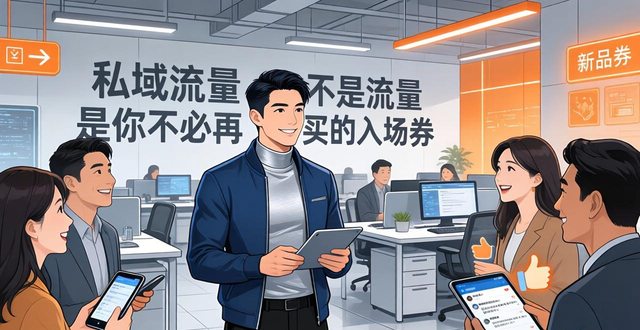 私域流量不是流量 是你不必再买的入场券！-山林科技社