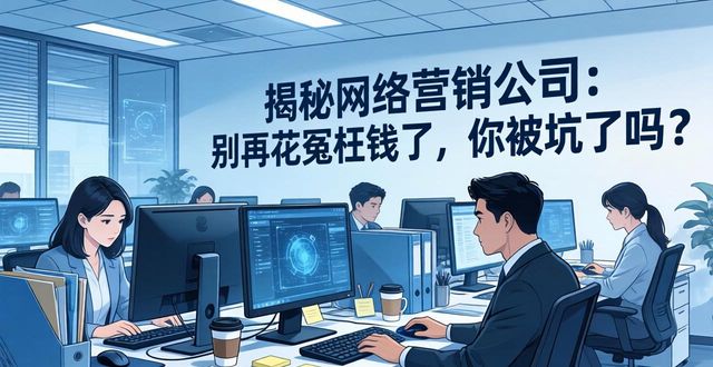 揭秘网络营销公司：别再花冤枉钱了，你被坑了吗？-山林科技社