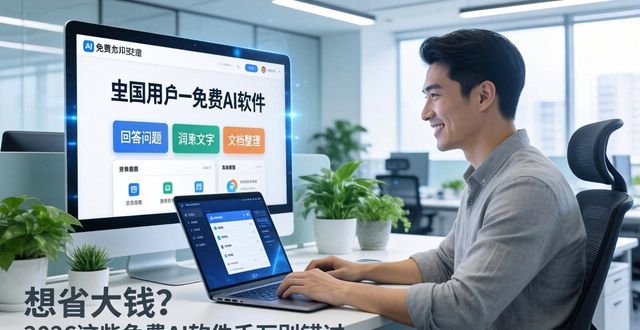 想省大钱？2026这些免费AI软件千万别错过！-山林科技社