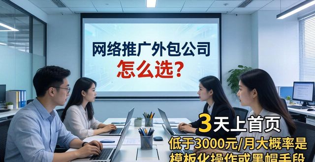 网络推广外包公司怎么选？别再被“3天上首页”割韭菜了！-山林科技社