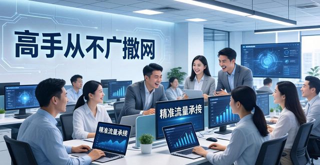 网络推广做到最后才发现：高手从来不“广撒网”！-山林科技社