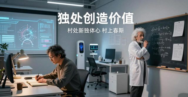 一个人也能活成队伍：孤独的高级玩法与独特视角！-山林科技社