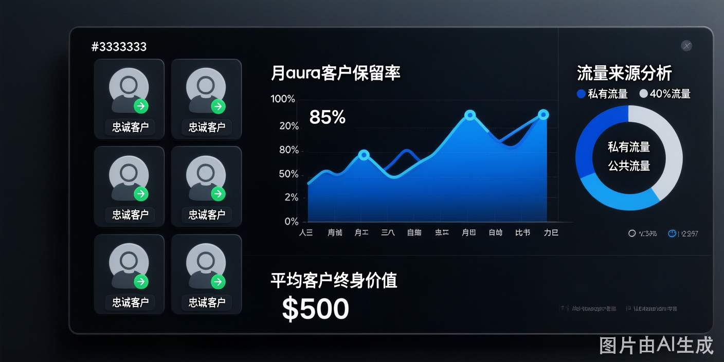 电商私域流量别只会砸钱投广告,维护好老客户更赚钱!-山林科技社
