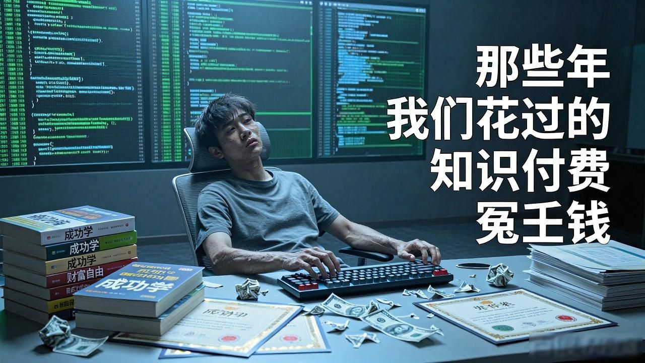 那些年我们花过的知识付费冤枉钱!-山林科技社