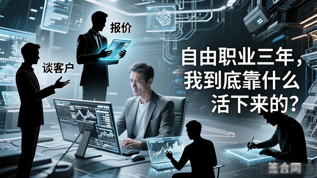 自由职业三年，我到底靠什么活下来的？-山林科技社