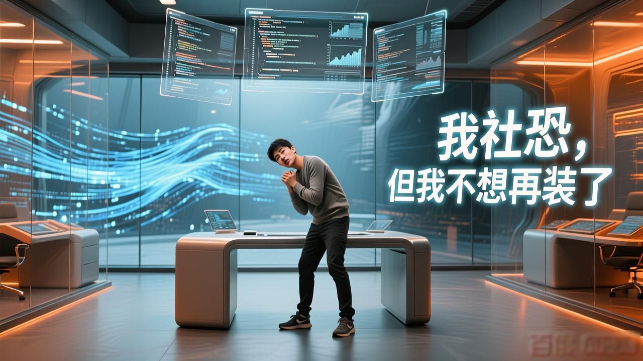 我社恐，但我不想再装了！-山林科技社