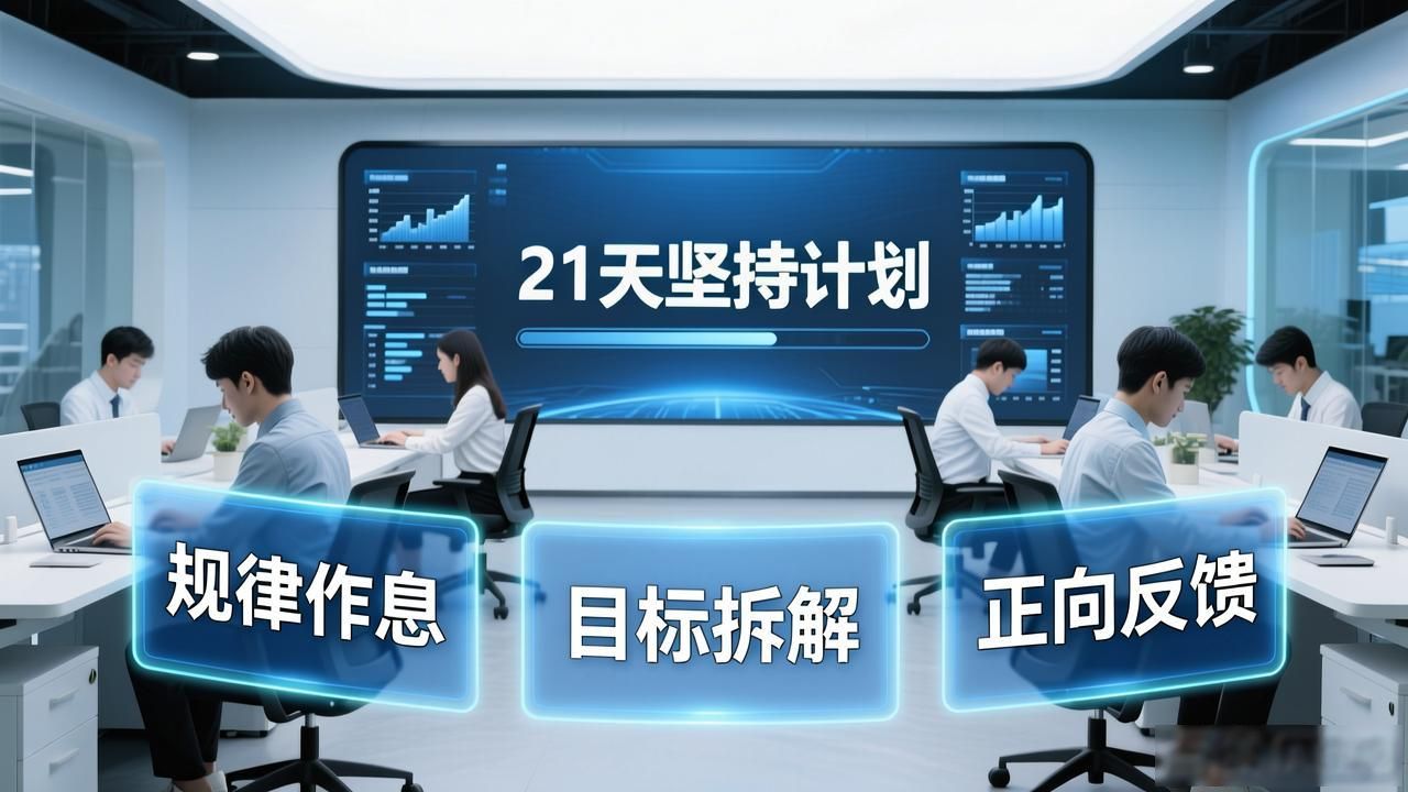 “21天”改变人生的秘密:坚持真的那么神?-山林科技社