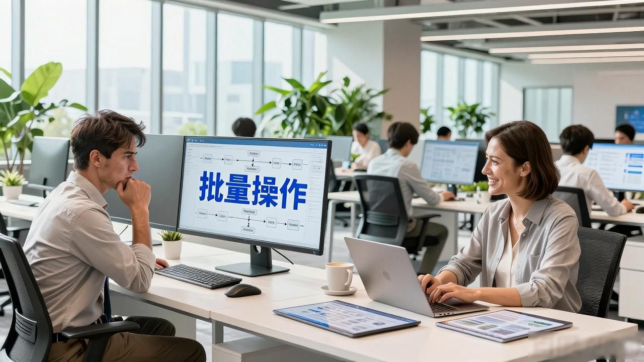 批量操作_合并居中怎么批量操作_清空前后空字符串批量操作