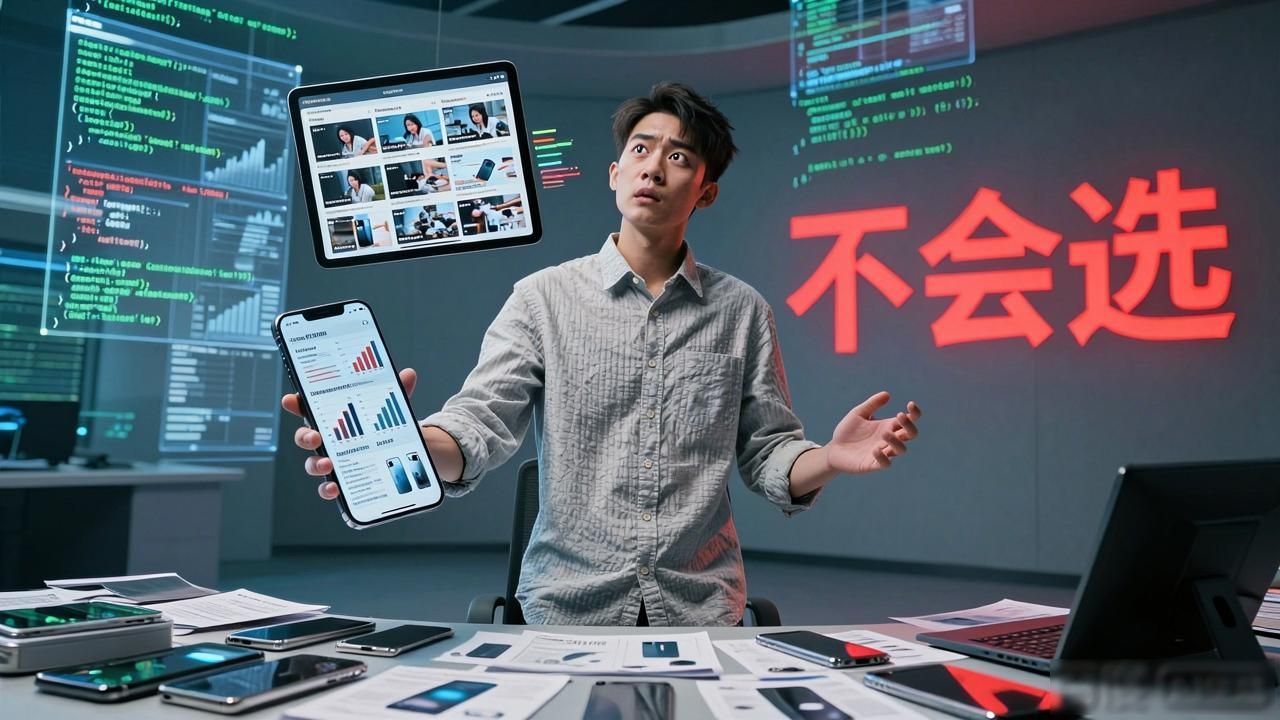 你是不是也常常站在货架前，或者刷着手机，心里冒出三个字：“不会选”？-山林科技社