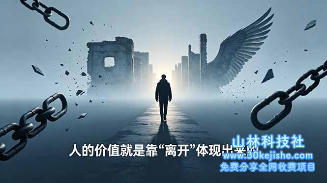 （第93期）付费文章：人的价值就是靠“离开”体现出来的，五大真实案例教你掌握人生主动权！-山林科技社